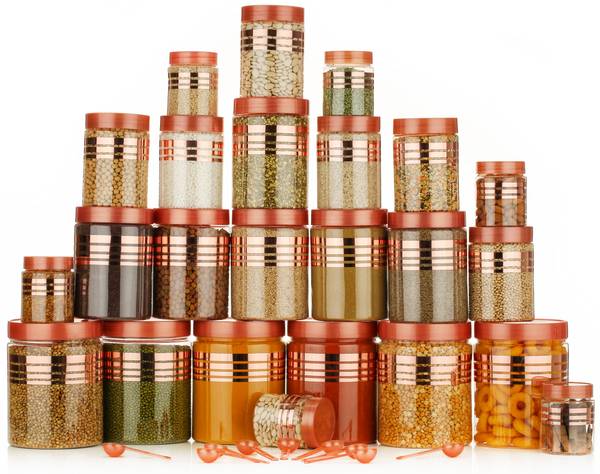 Flipkart SmartBuy Plastic Grocery Container - 250 ml, 350 ml, 650 ml, 1200 ml