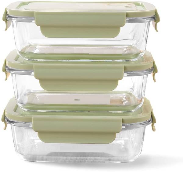 IndusBay Glass Fridge Container - 1040 ml