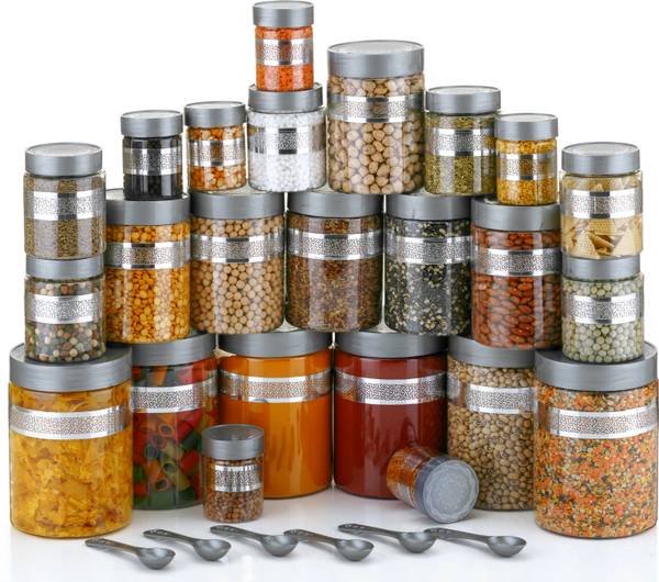 RK EMPIRE Plastic Grocery Container - 1200 ml, 650 ml, 350 ml, 250 ml