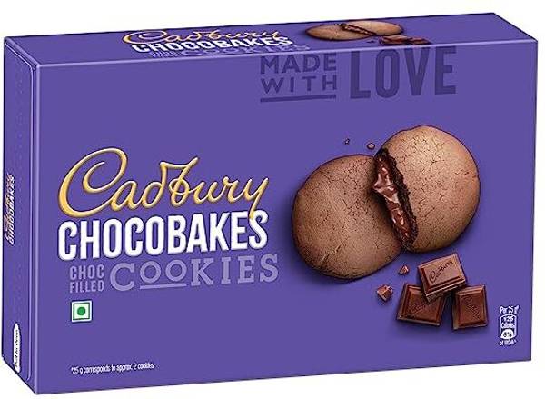 Cadbury Chocobakes ChocFilled Cookies Cream Filled Biscuit