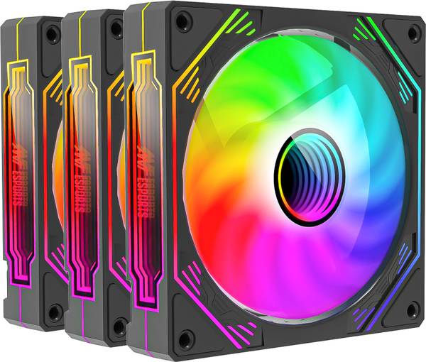 Ant Esports SCIFLOW 120mm 3 IN 1 Case Fan Kit ARGB 1300 RPM Cooler
