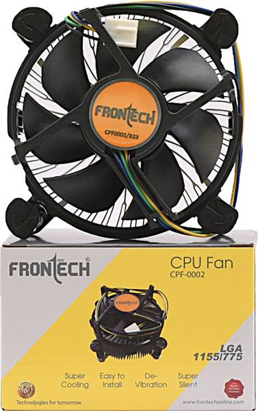 Frontech 775/1155 CPU Cooling Fan with Universal Socket Cooler