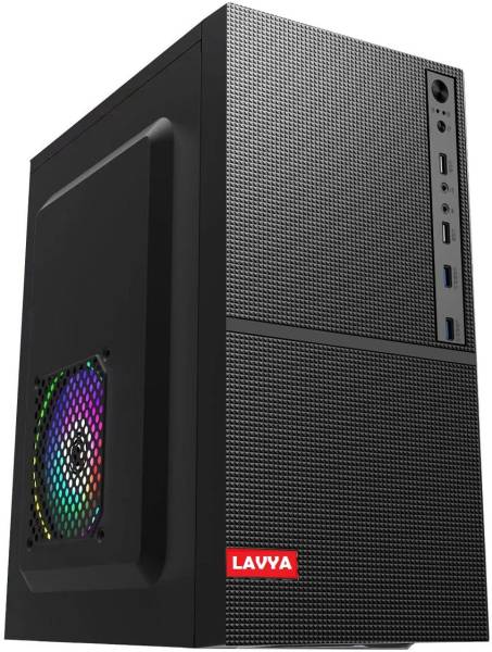 LAVYA i3 intel core i3 (4 GB RAM/ON BORD Graphics/500 GB Hard Disk/Windows 10 Pro (64-bit)/.512 GB ON BORD GB Graphics Memory) Mid Tower with MS Offic...