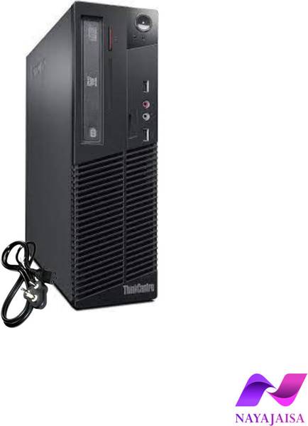 Nayajaisa (Refurbished)Thinkcentre M73 SFF i3 4th 16-256 LGA 1150 (16 GB RAM/WiFi/MS Office/USB/Ethernet/Black/1 Year Warranty/ HD Graphics/256 GB SSD...