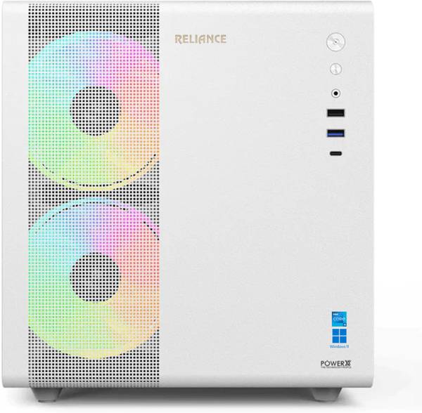 Reliance RDV300 [32/1 TB , 4GB Graphic, Windows 11 (Eval) ] White Core i5 12th Gen (32 GB RAM/NVIDEA GeForce Graphics/1 TB SSD Capacity/Free DOS/4 GB ...