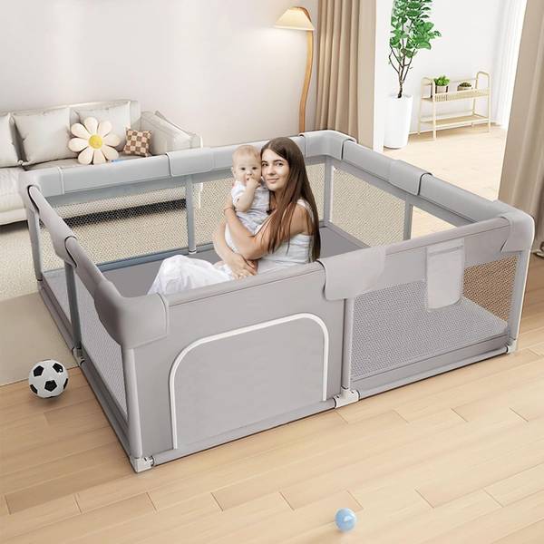 MONSTECH Large 180cmx150cm Baby Playpen Play Pens Playard Play Yard For Babies