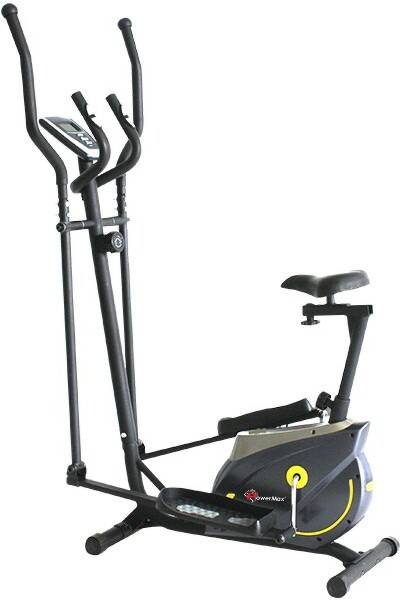 Powermax Fitness EH-250S Elliptical Cross Trainer with 6KG Flywheel & Hand Pulse For Home Workout Cross Trainer