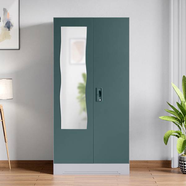 Godrej Interio Slimline With Locker M4 2 Door Metal Almirah