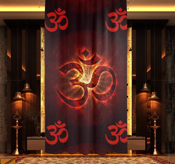 DECOMIZER 153 cm (5 ft) Polyester Room Darkening Window Curtain Single Curtain