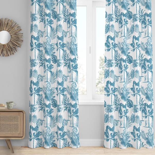 Tranquebar Curtain Co. 152 cm (5 ft) Cotton Room Darkening Window Curtain (Pack Of 2)