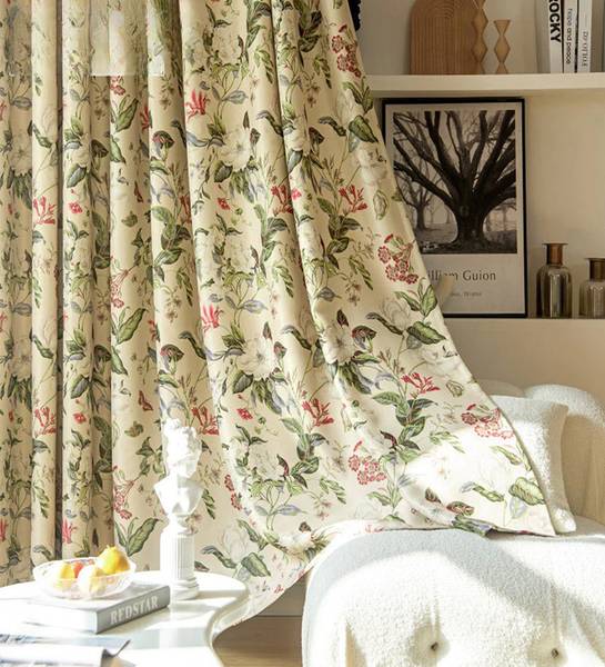 Tramb 213 cm (7 ft) Cotton Blackout Door Curtain Single Curtain