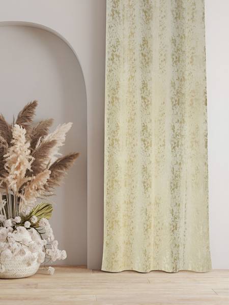 Home Stylish 152 cm (5 ft) Velvet Blackout Window Curtain (Pack Of 2)