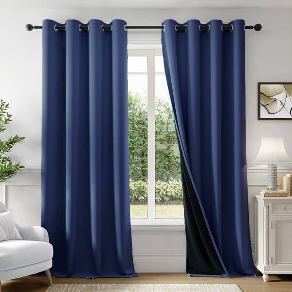 HOMEMONDE 152.4 cm (5 ft) Polyester Blackout Window Curtain (Pack Of 2)