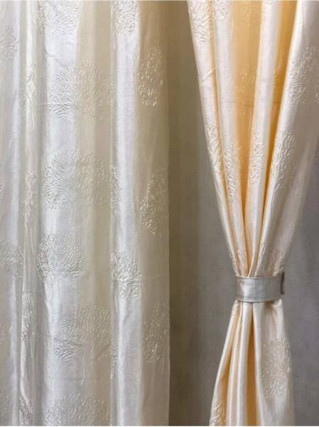 DTODEXPRESS 274.3 cm (9 ft) Polyester Room Darkening Long Door Curtain (Pack Of 2)