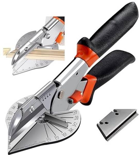 RanPra 45-135 Degree Multi Angle Miter Shear Cutter Hand Tools Soft Wood Cutter Black Pipe Cutter