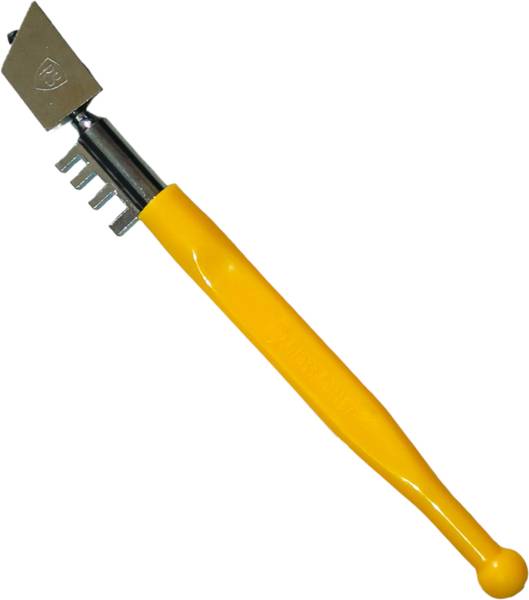 AK DIAMOND Diamond Tipped Yellow Glass Cutter Pen - Natural Diamond Tip, Suitable for Glass Thickness up to 12 mm Glass Cutter