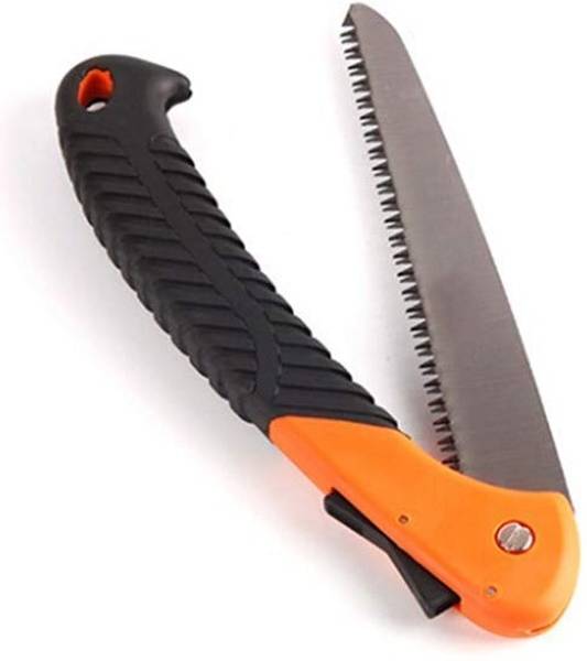 REIOENT PREMIUM QUALITY Folding Pruning Gardening Hand Saw with Secure Lock for Cutting wood cutting,handsaw for wood cutting Wood Cutter