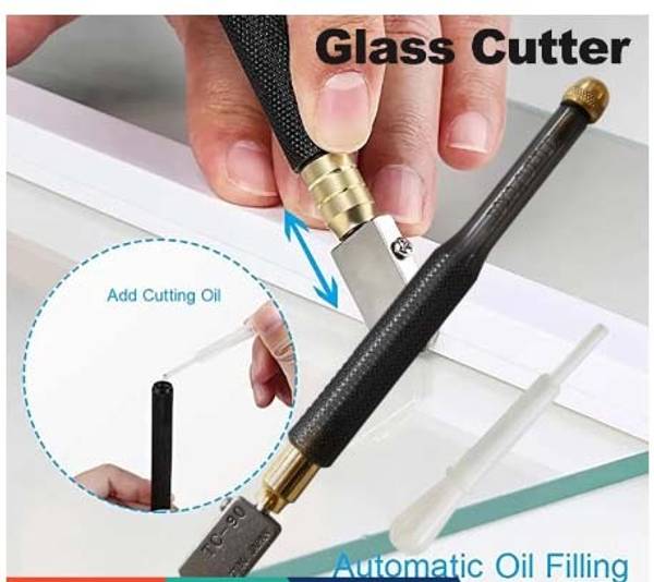 apex ecomm Toyo TC-90 Professional Glass Cutting Wheel Glass Cutting Hand Tool Glass Cutter Straight Glass Cutter