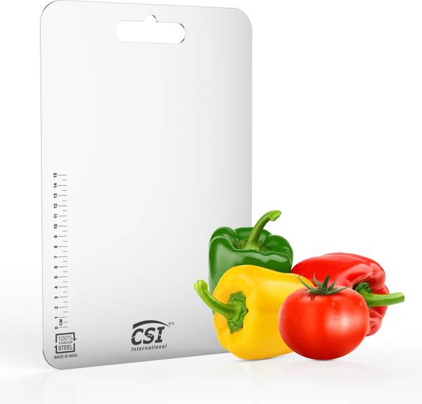 CSI INTERNATIONAL CHOPPING CUTTING PAD, STAINLESS STEEL CUTTING CHOPPING BOARD KITCHEN 3121 CM Stainless Steel Cutting Board