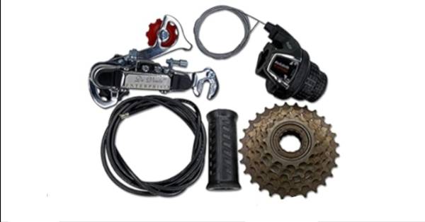 T N M T N M 6 Speed Bicycle Gear Set Racing Bike, Mountain Bike, Road Bicycle Wheel Cycling Kit