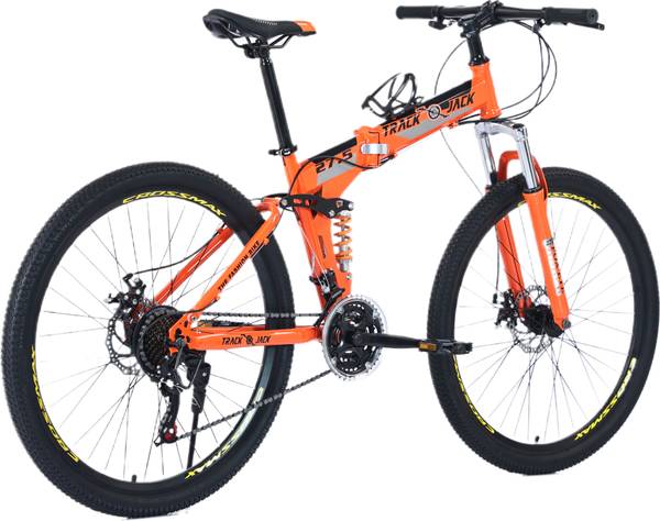Track Jack Foldable cycle with Free COVER / disk brake / Dual Suspension 27.5 T Folding Bikes/Folding Cycle
