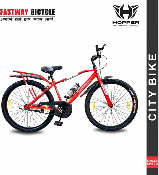 Fastway Bicycle HOPPER JETPRO IBC 26T M.RED, WITH 90% ASSEMBLED 26 T Road Cycle