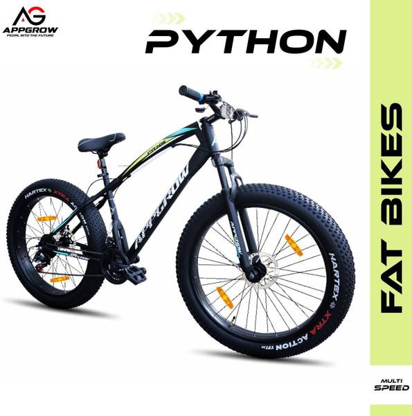 Appgrow PYTHON Fat Tyre Bike Multi Speed Front Suspension Du… | Price ...