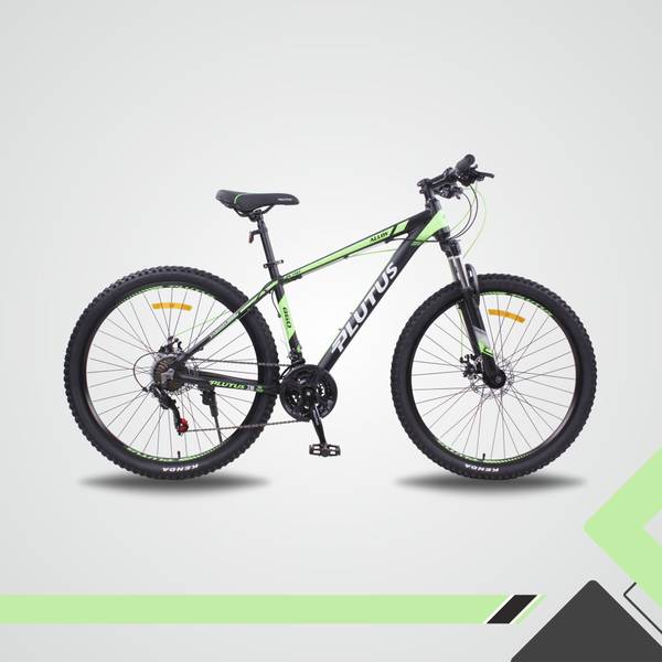 Plutus Furion MTB Cycle with 21 Gears, Dual Disc Brake, Alloy Frame Cycle for Adult 27.5 T Mountain Cycle