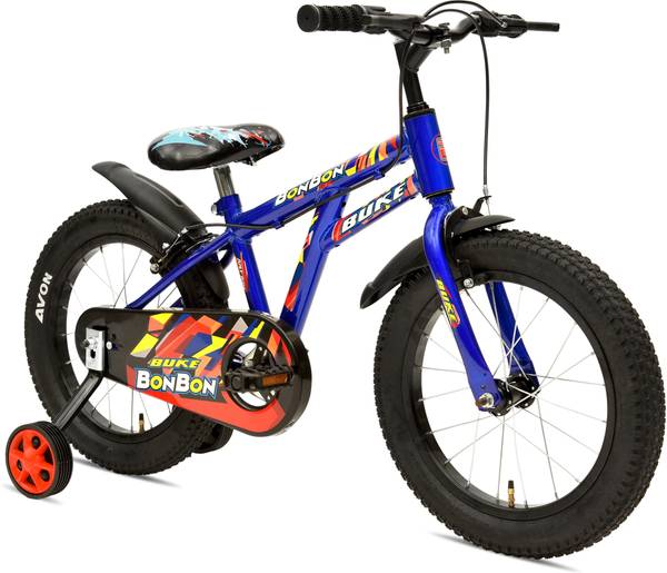 AVON BONBON 16T Kids Cycle with Training Wheels and V Brake for 5 to 8 Years age 16 T (inch) Road Cycle