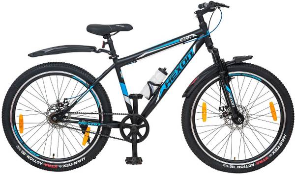 Hexon Single Speed Ride Like Airwalk Suspension Fork | Dual DISC Brake 26 T Road Cycle