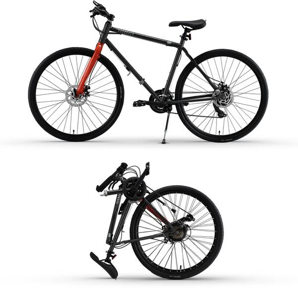 HORNBACK M1 World First Diamond Frame , 28'' Wheel, 21 Speed Shimano Gears 28 T Folding Bikes/Folding Cycle