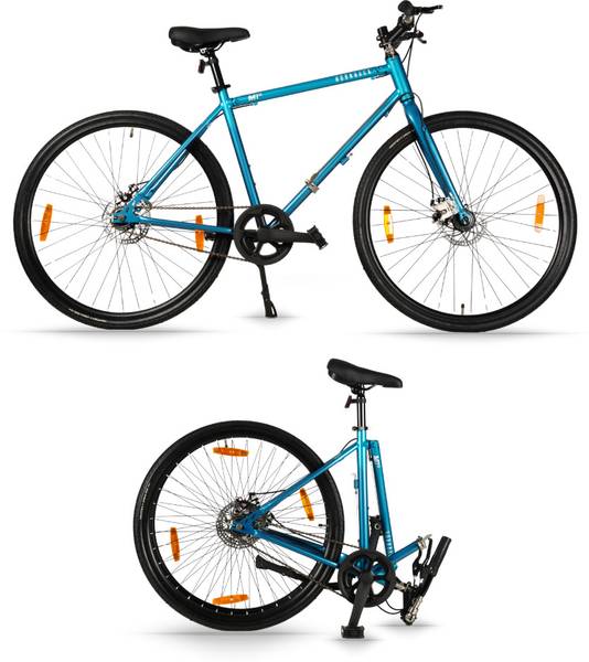 HORNBACK M1s World's First Full-Sized Diamond Frame Foldable/Folding Cycle for UniseX 28 T (inch) Folding Bikes/Folding Cycle