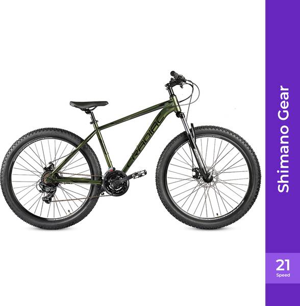 CRADIAC ALPHA LITE GREEN | 6061 ALLOY | DUAL DISC | FULLY FITTED 27.5 T Mountain Cycle