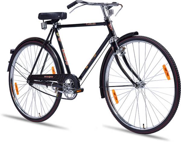 HERO CYCLES JET GOLD 22 Inch Men's Full Size Bicycle 28 T Roadster Cycle