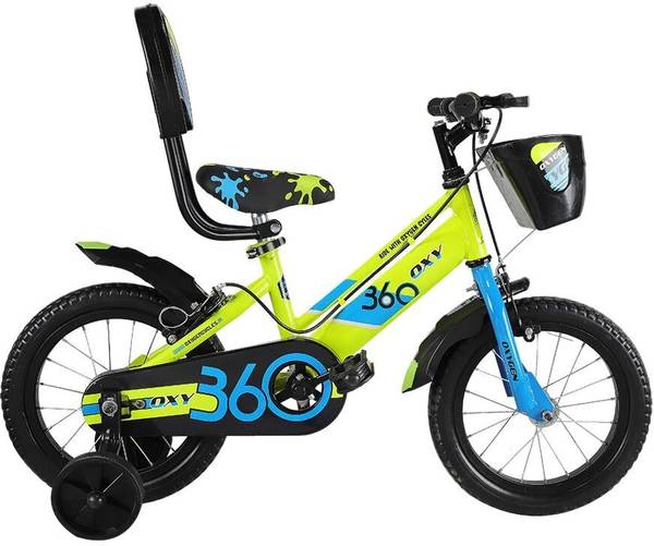 Oxygen Kids cycle Oxy 360 Cycle for kids 3 to5 Years Boys | Girls 14 T BMX Cycle