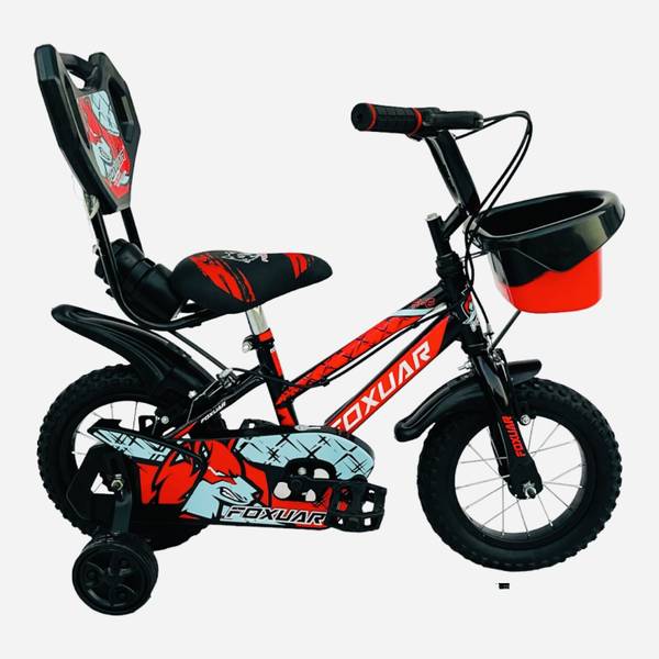 FOXGLOVE FOXUAR 12 INCH RED KIDS CYCLE IN TUBELESS TYRE FOR AGE 2 TO 4 YEARS FULL FITTED 12 T (inch) Road Cycle
