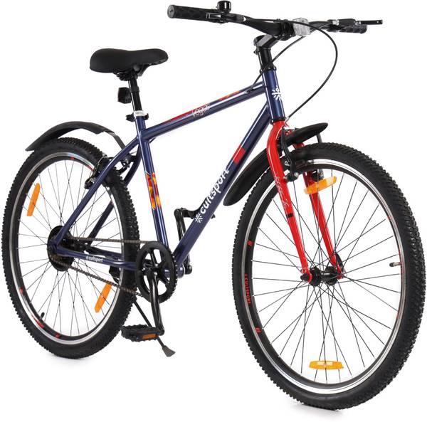 Cultsport by Cult Vegas City Bike Steel Frame With Cycling Event & Ride Tracking App 26 T (inch) Road Cycle