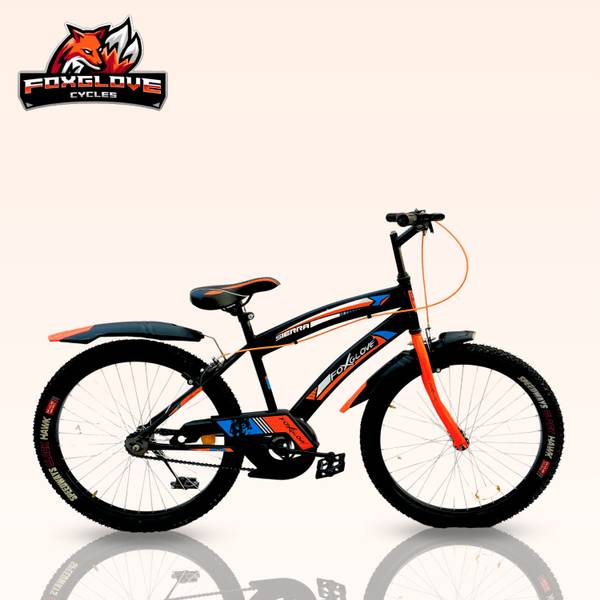 FOXGLOVE SIERRA 24T SPORTY BICYCLE TYRE TUBE FOR HEIGHT 4.5FT AND ABOVE 90% FITTED 24 T (inch) Road Cycle