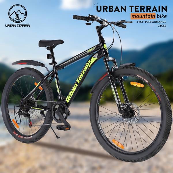 Urban Terrain Galaxy Max 7 Speed High Performance MTB Cycles For Men With FS & Disc Brake 26 T Road Cycle