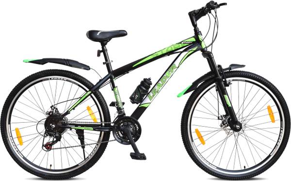 LEADER Stark 29T [21-Speed] MTB cycle with Dual Disc Brake and Front ...