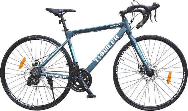 Thriller HYBRID 725CC 85% Pre-Assembled Fully Alloy Racing Bike 700C T Hybrid Cycle/City Bike