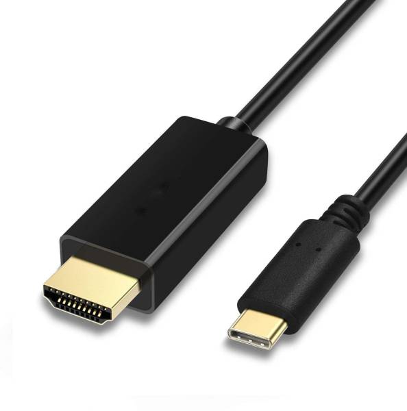 VRISH HDMI Cable 1.8 m Type C to HDMI Cable 1.8m USB 3.1 USB C(Thunderbolt  3 Compatible)to HDMI 4K - Price History