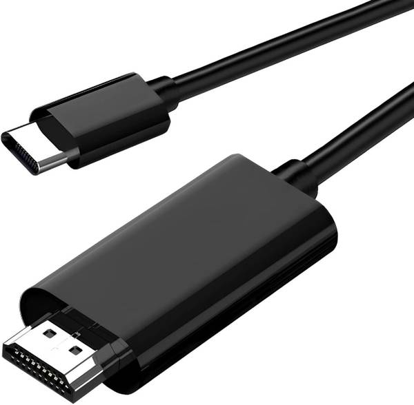 microware HDMI Cable 2 m USB C to HDMI Cable 6ft 4K for Monitor