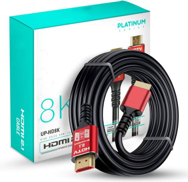 STORITE HDMI Cable 5 m 8K HDMI Cable HDMI 2.1 Ultra High Speed 48Gbps with eARC Supports 8K@60Hz
