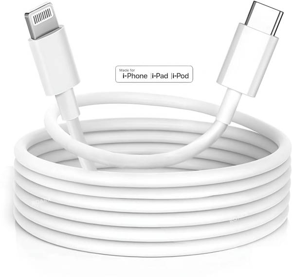 RoarX Lightning Cable 1 m PVC USB Type C to Lightning Data Charging Cable original for i-Phone 11 i-Phone 12 i-Phone 13 i-Phone 14 i-Phone 14 Pro