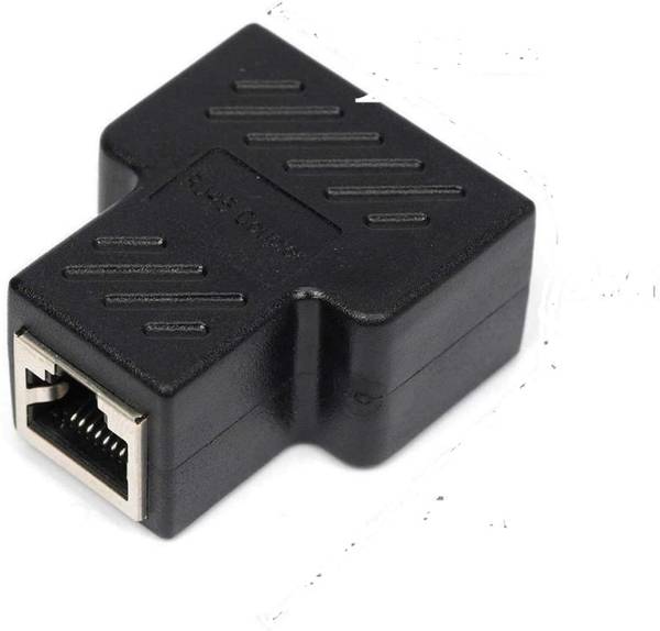 TECHGEAR Lightning Cable 0 m 1 Input 2 Output Splitter Adapter RJ45 2/1 Cat 5/Cat 6 Ethernet