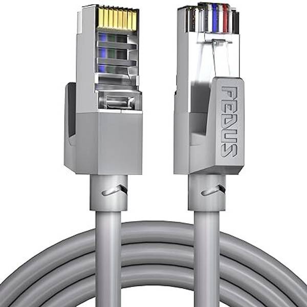 Fedus Patch Cable 90 m 1000 MBPS 90 Meter High Speed RJ45 Cat5e Ethernet Patch Cable