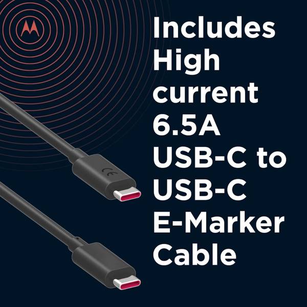 DVJ Type C 1 m QUALITY CHECKED ORIGNAL MOTOROLA Type C to Type C USB Cable for Motorola Edge 20, Motorola Edge 20 / Motorola Edge,Motorola Edge 20 Fus...