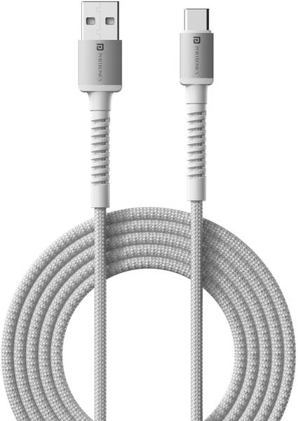 Portronics Type C 3 A 1 m Konenct X USB to Type C Fast Charging Cable with 1M Length