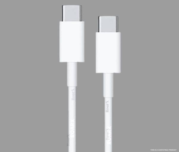 RoarX Type C 6 A 1 m TPE c to c cable for samsung c to c cable